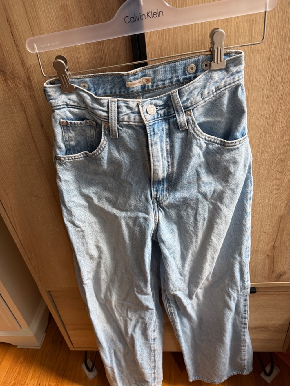 Calvin Klein Light Wash Relaxed Men's Jeans